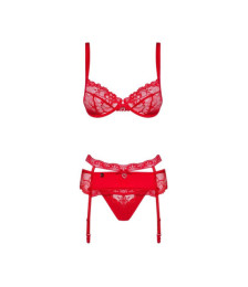 Heartina Ensemble 3 pcs - Rouge